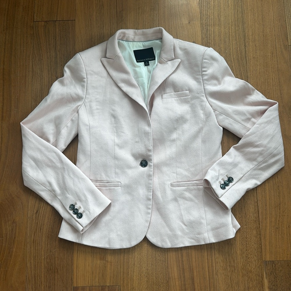 Banana Republic Blush Pink Blazer | Size S